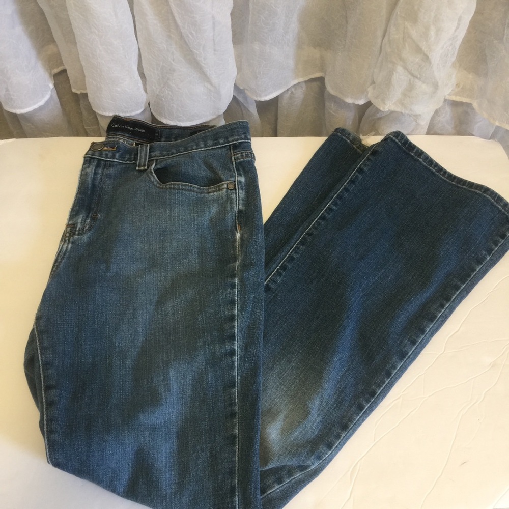 Calvin Klein flare jeans size 10